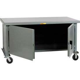 Little Giant Heavy Duty Mobile Workbench w/ Steel Square Edge Top 72
