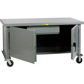 Little Giant Mobile Storage Workbench w/ Steel Square Edge Top 72