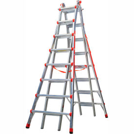 Little Giant Aluminum SkyScraper Telescoping Step Ladder 15' Type 1A - 10109 10109*****##*