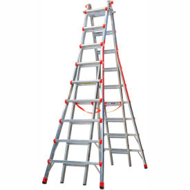 Little Giant Aluminum SkyScraper Telescoping Step Ladder 17' Type 1A - 10110 10110