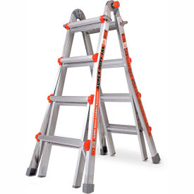 Little Giant Aluminum Super Duty Multi-Use Extension Ladder 15' Type 1AA - 10402 10402