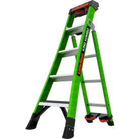 Little Giant® King Kombo Ladder w/ Grip-N-Go Release Hinge 5' Type IAA 4 Step 375 lb. Cap. 13905-071
