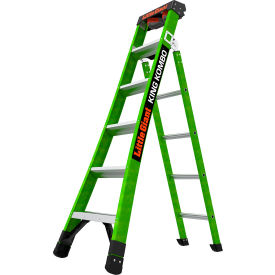 Little Giant® King Kombo Professional Combination Ladder 6' Type IAA 5 Step 375 lb. Capacity 13906-001
