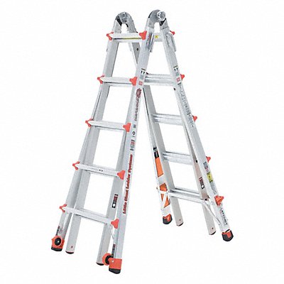 Multipurpose Ladder 300 lb Ld Cap. Alum. MPN:15182-882