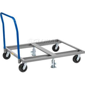 Little Giant® Pallet Dolly with Handle & Floor Lock PDH-4048-6PH2FL - 48 x 40 3600 Lb. Cap. PDH-4048-6PH2FL