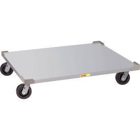Little Giant® Pallet Dolly PDS-4848-6PH-LR - 48 x 48 Solid Deck & Load Retainers PDS-4848-6PH-LR