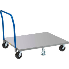 Little Giant® Pallet Dolly PDSH4248-6PH with Pipe Handle - Solid Deck - 42 x 48 PDSH4248-6PH