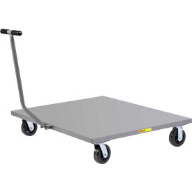 Little Giant® Pallet Dolly PDST-4848-6PH with T-Handle - Solid Deck - 48 x 48 PDST-4848-6PH