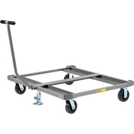 Little Giant® Pallet Dolly PDT4048-6PHFLLR with T-Handle & Floor Locks - Open Deck 40 x 48 PDT4048-6PHFLLR