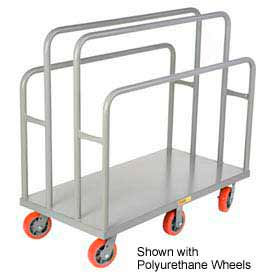 Little Giant® Lumber & Panel Cart LC-3048-6MR 30 x 48 Mold-on Rubber Wheels LC-3048-6MR