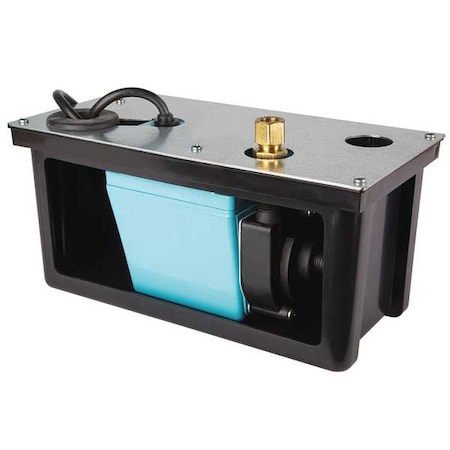 Condensate Pump, 1 gal, 1/12 hp, 115V AC MPN:551320