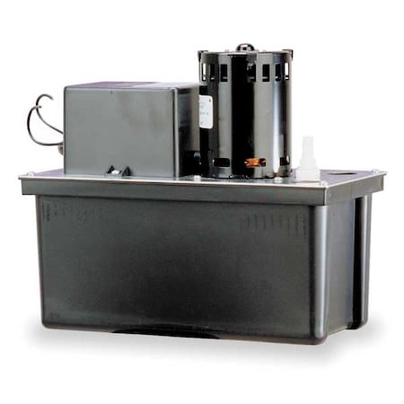 Condensate Pump, 1 gal, 1/18 hp, 230V AC MPN:553211