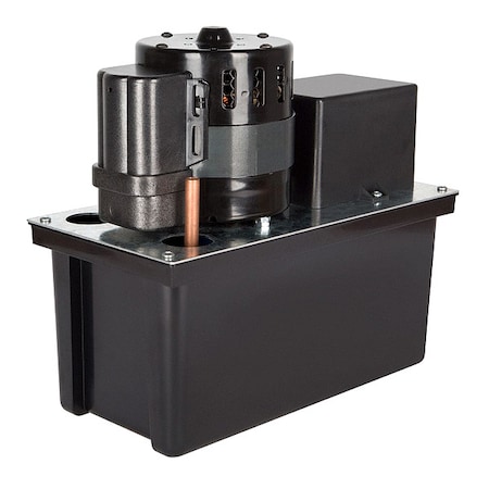 Condensate Removal Pump, 1/2 gal Tank, 1/30 hp, 115V AC, 20 ft Max. Head MPN:553240