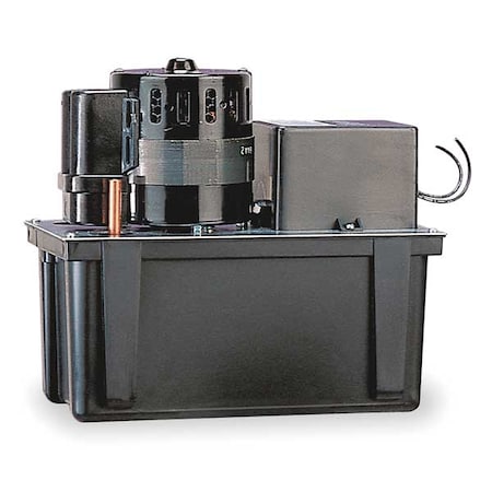 Condensate Pump, 1 gal, 1/5 hp, 230V AC MPN:553245