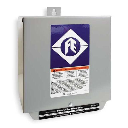 PumpControlPanel, 13.2A, Single, 230VAC MPN:2823018110