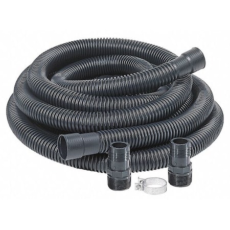 Sump Pump Hose, Polyethylene, 1-1/4