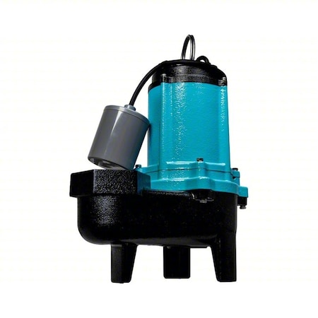 SewageEjectorPump, 20ft, 0.5hp, 115VAC MPN:10SC-CIA-RF
