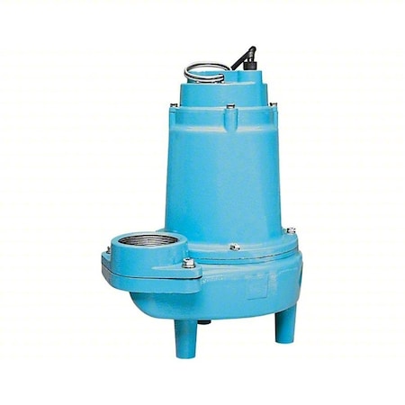 SewageEjectorPump, 20ft, 0.5hp, 115VAC MPN:14S-CIM-3-inch