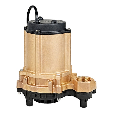 SubmersibleSumpPump, 20ft, 10.25in, 115VAC MPN:506812