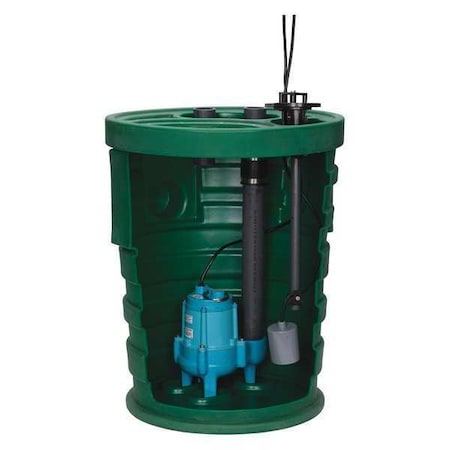 Sewage System, 4/10HP, 4inx2in, 8.5A, 20 ft. MPN:509661