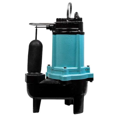 Sewage Ejector Pump, 20ft, 0.5hp, 115V AC MPN:511431