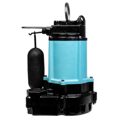 Effluen tPump, 20ft, 9.0A, 0.5hp, 115V AC MPN:511623