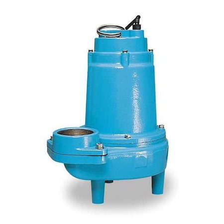 SewageEjectorPump, 20ft, 1hp, Single, 240VAC MPN:514620