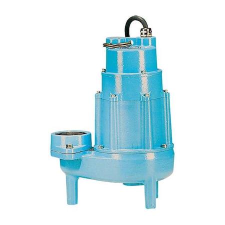 SewageEjectorPump, 20ft, 2hp, Three, 460VAC MPN:520175