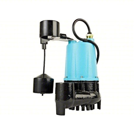 SubmersibleSumpPump, 10ft, 10.5in, 115VAC MPN:BSC50V