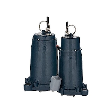 SewageGrinderPump, 15ft, Single, 230VAC MPN:IGP-M231-15