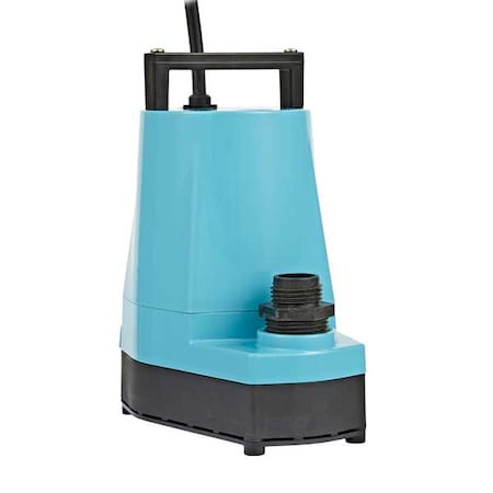 Utility Pump, 1/6 HP, 23.25 gpm Flow Rate at 5 Ft. of Head, Manual, 1 in FNPT MPN:505712