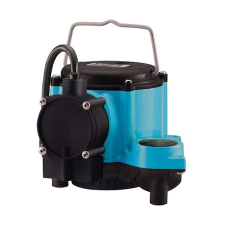 SubmersibleSumpPump, 10ft, 7.125in, 115VAC MPN:506267
