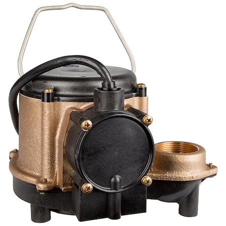 Submersible Sump Pump, 10ft, 6 in, 115V AC MPN:506357