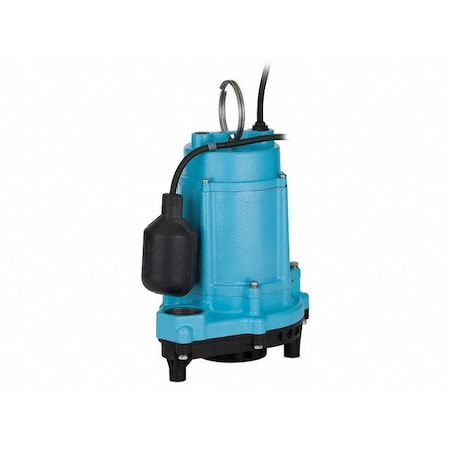 SubmersibleSumpPump, 30ft, 11.125in, 115VAC MPN:506808