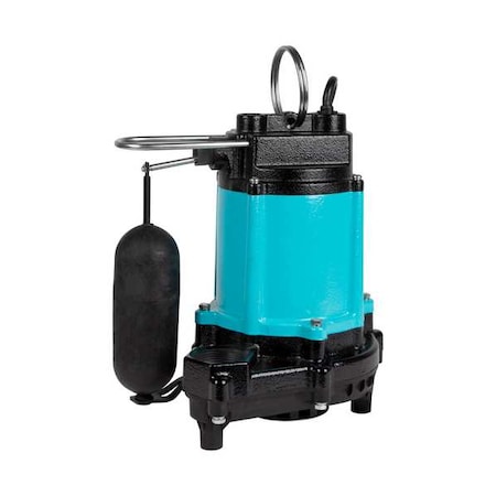Submersible Sump Pump, 20ft, 11.25 in, 115V AC MPN:510802