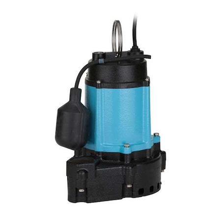 SubmersibleSumpPump, 20ft, 10.875in, 115VAC MPN:510852