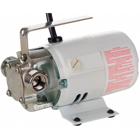 Pump, Utility, Nickel-Plated Brass, 12 VDC MPN:555602