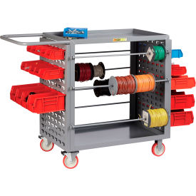 Little Giant® Wire Reel Cart with Louvered Ends 24