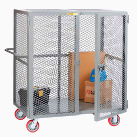 Little Giant® HD Job Site Security Box Truck w/Handle No Center Shelf 24x48 6