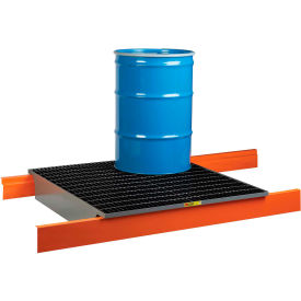 Little Giant Rack Decking w/Spill Control Sump SS-RD-5149-42 - 51x49x8.5 Fits 42