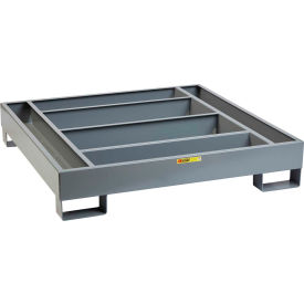 Little Giant® Spill Control Platform with Pallet Supports SSP-5151 - 51 x 51 - 66 Gallon Cap. SSP-5151