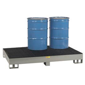 Little Giant® Forkliftable Spill Control Platform SST-5176 - 6-Drum - 99 Gallon SST-5176