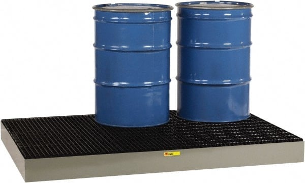 Spill Pallet:  6 Drum,  99.00 gal,  9000.00 lb,  Steel MPN:SSB-5176