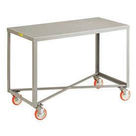 Little Giant® Welded Steel Mobile Work Table 60 x 30