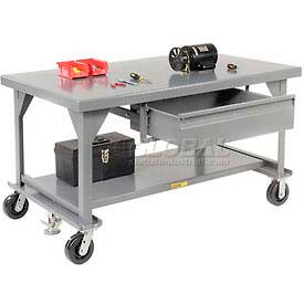 Little Giant® Welded Steel Mobile Workbench 60 x 36