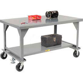 Little Giant® Welded Steel Mobile Workbench 72 x 36
