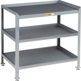 Little Giant® Adjustable Height Workbench 3 Shelves 48 x 24