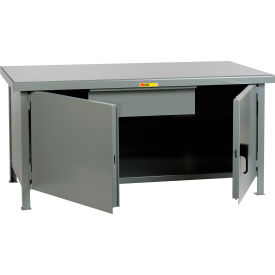 Little Giant® Heavy Duty Cabinet Workbench with Steel Square Edge & 1 Drawer 60