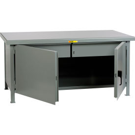 Little Giant® Heavy Duty Cabinet Workbench with Steel Square Edge & 2 Drawer 72