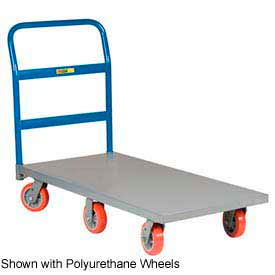 Little Giant® 6-Wheel Platform Truck NB6W-3060-6MR - 30 x 60 - MORT Wheels - 2000 Lb. Cap. NB6W-3060-6MR